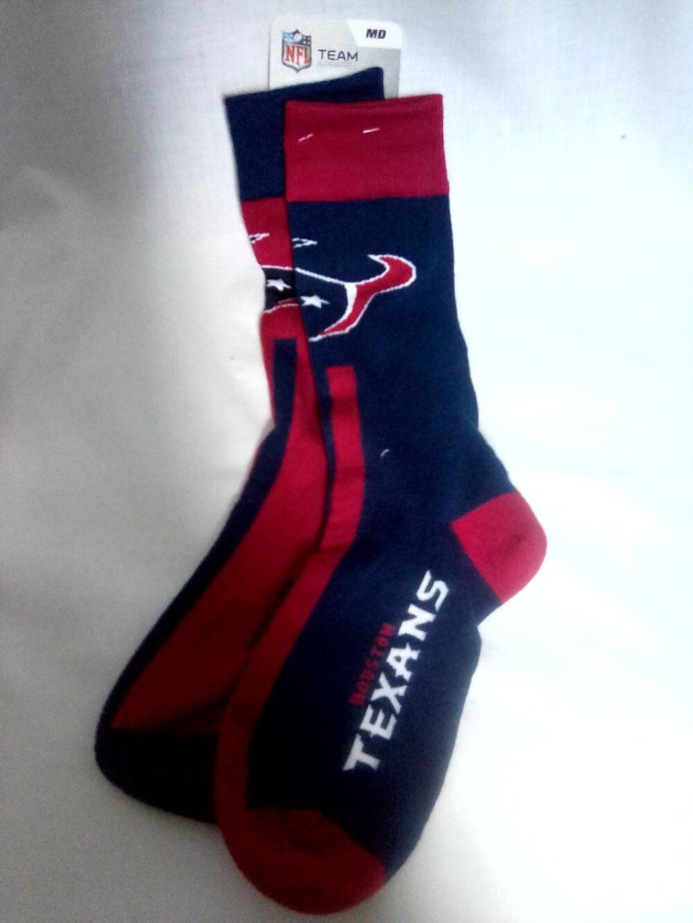 NFL Houston Texans socks Medium NWT
